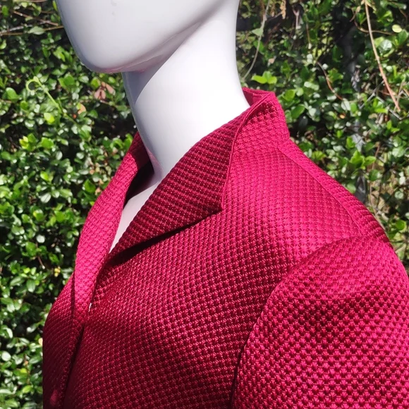 TALBOTS PETITES LADIES SILK/WOOL BLEND LUXURY JACKET (USA) - Picture 3 of 17